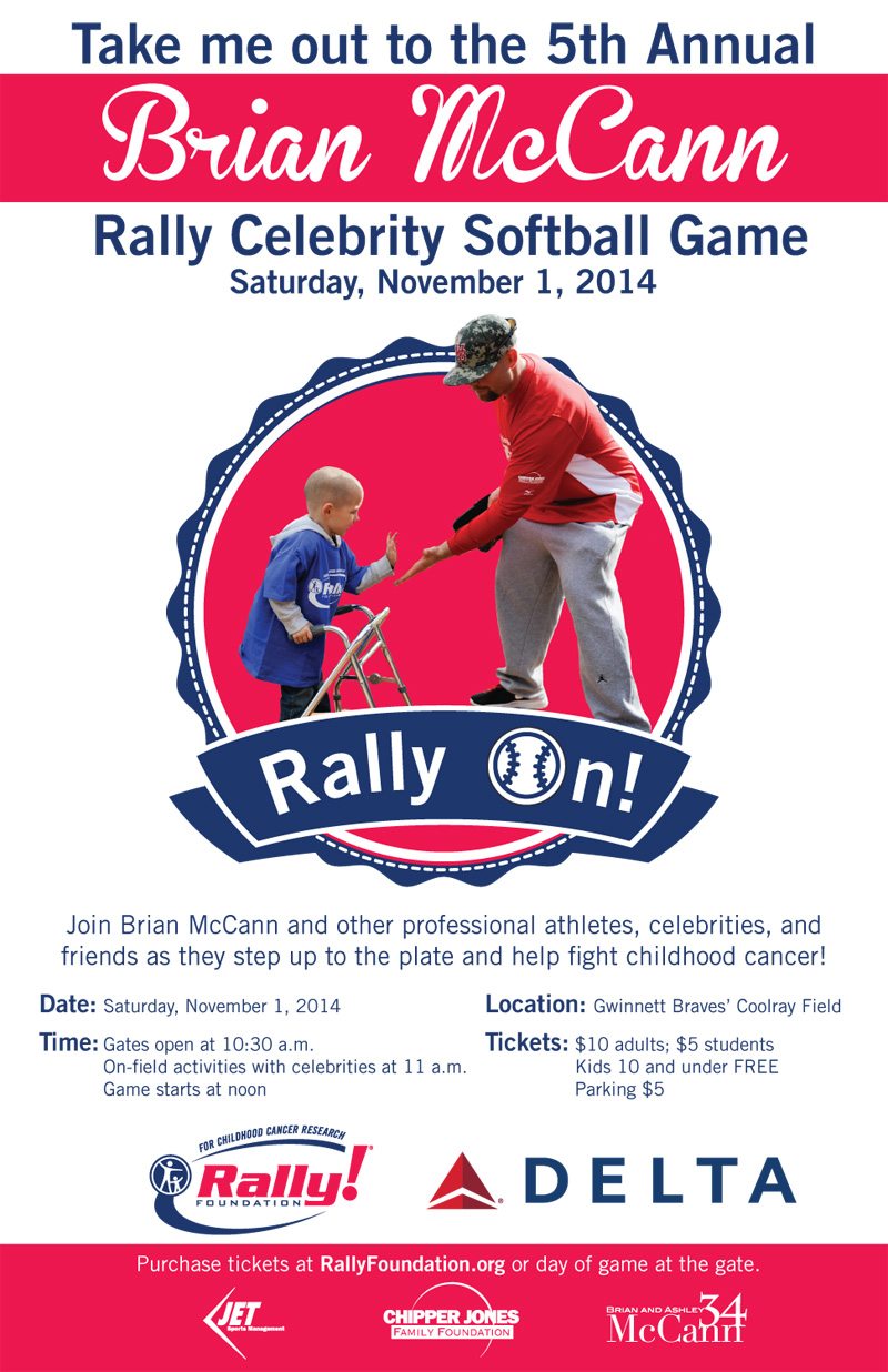 The Brian McCann Rally Celebrity Softball