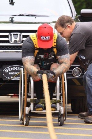 Michael Mills Sets Guinness World Record With SUV Pull