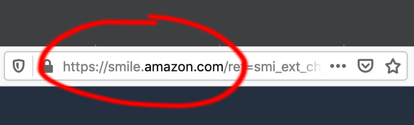 amazon address bar