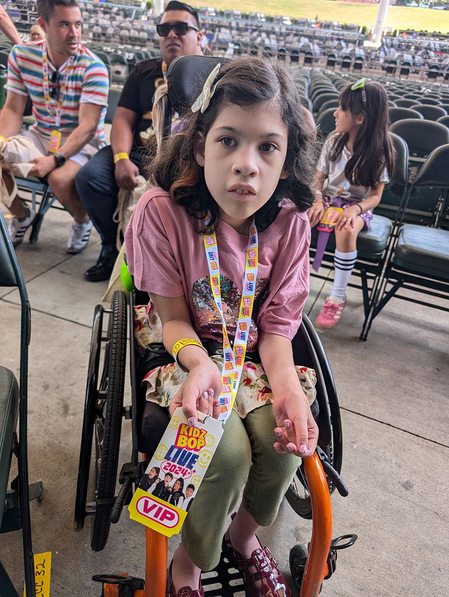 Pop Star Princess Eliora at the Kidz Bop Show!