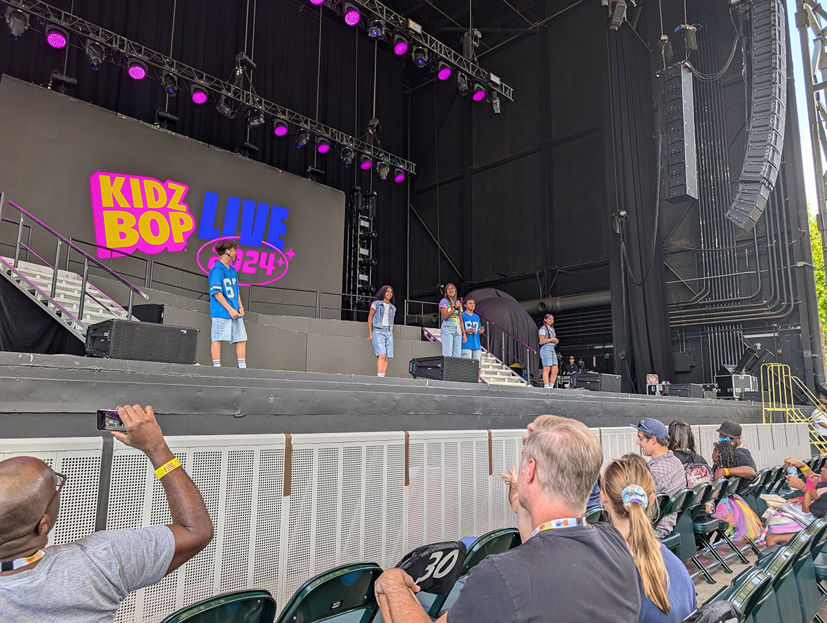 Pop Star Princess Eliora at the Kidz Bop Show!