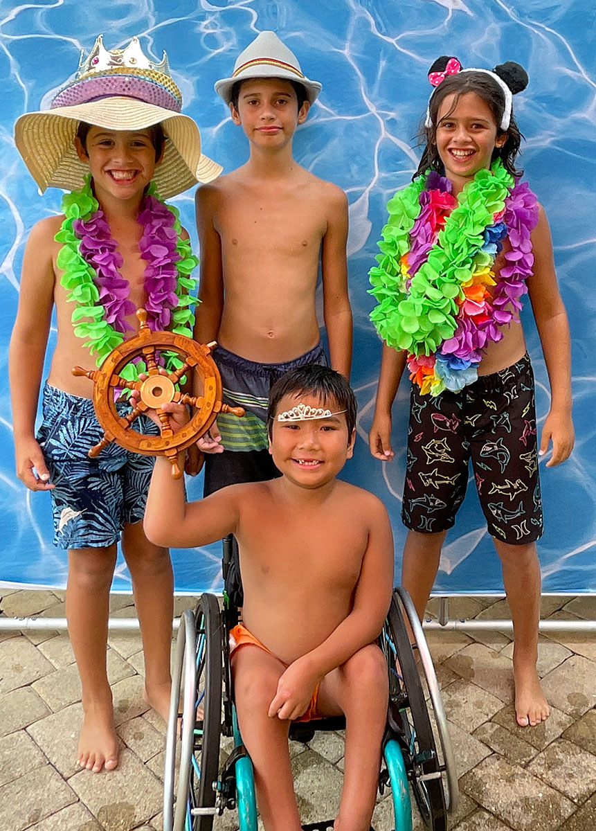 Toan and his brothers at the 2024 Summer Reunion Adventure