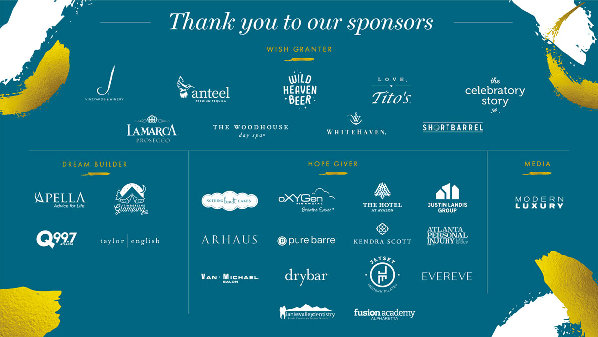 Avalon's Noon to Night Fashion Benefit Sponsors