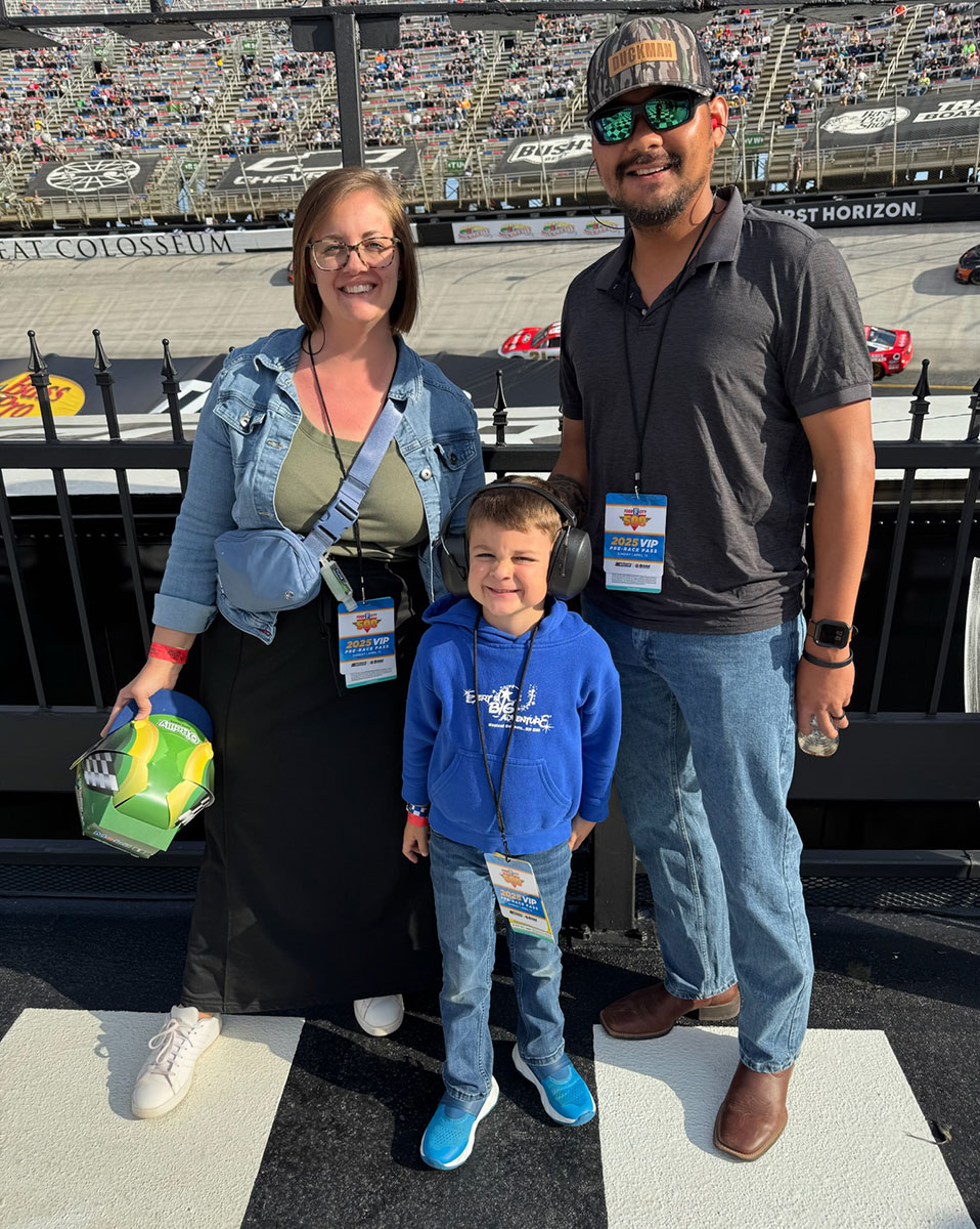 Bobby at the Bristol Motor Speedway Bobby at the Bristol Motor Speedway