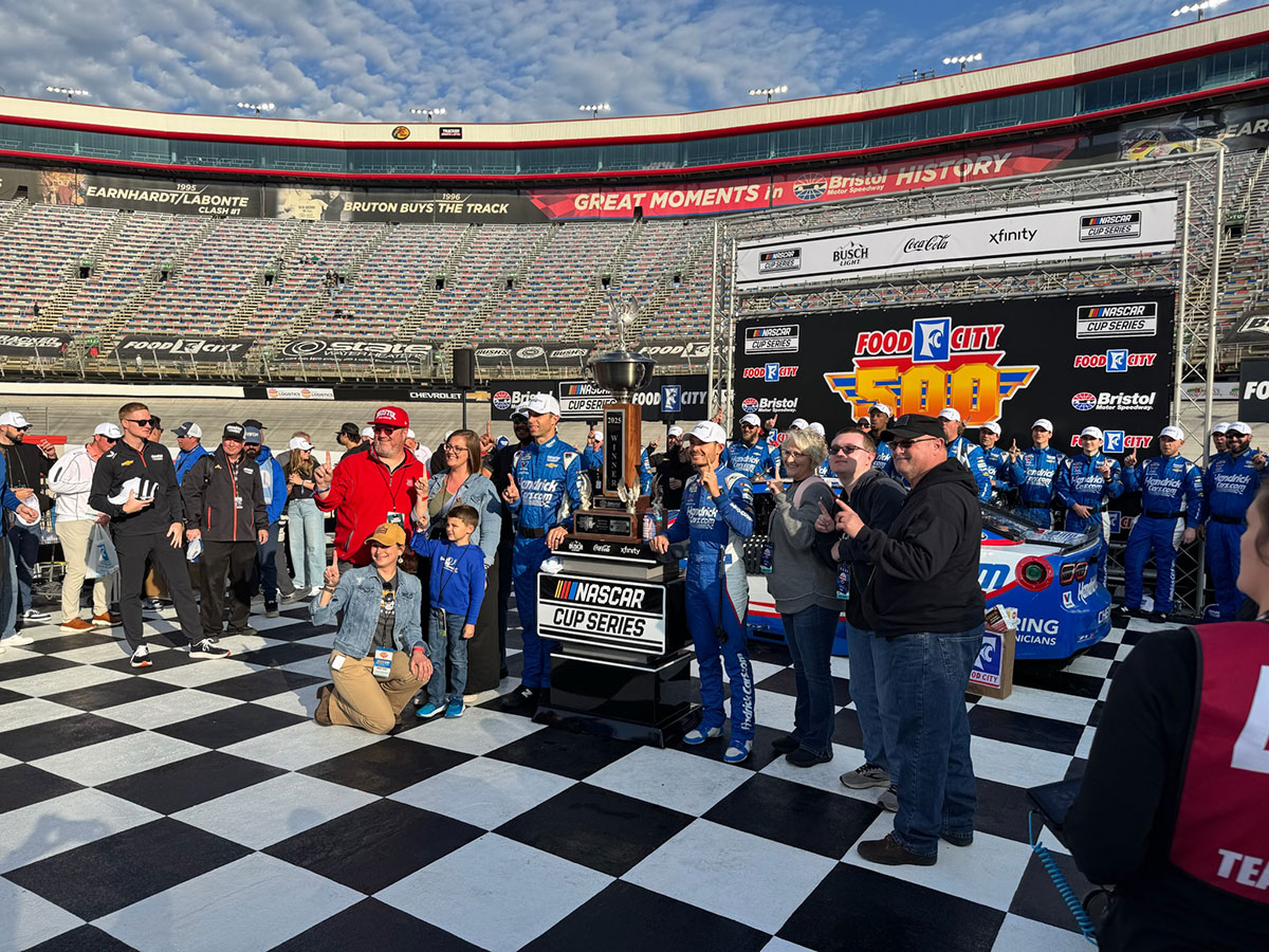 Bobby at the Bristol Motor Speedway Bobby at the Bristol Motor Speedway