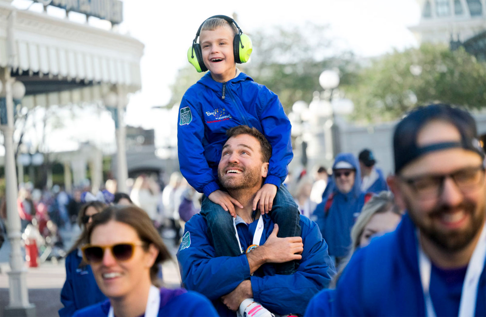 Miller and his dad enjoy Bert's Big Adventure 2025